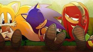 KNUCKLES!!! YOU STOLE MY HEADPHONES!!! DX