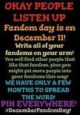 Fandom day