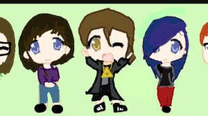 The_Mander,Me,Linku,Angel and Atsuko