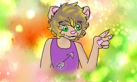 Take some ugly art of my fursona