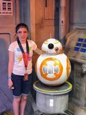 I met BB8 in Hollywood Studios yesterday