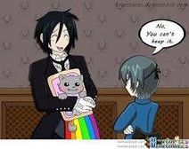 Oh my gosh Sebastian..XD wait till he hears the theme song...