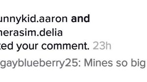 I'm dying ?? my friend liked my comment of my massive nonexistent peen