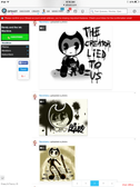 A series of adorable Bendy Pictures