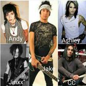 the guys before bvb (jinxx was such a fricken goth, i love it XD)