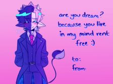 EARLY VALENTINES CARD