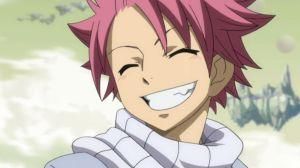 Natsu, your smile is kawaii af.