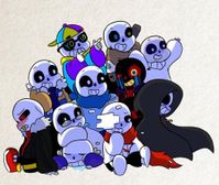 ALL AU SANS'S AS BABY BONES! BLUEBERRY MINE?