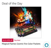 For 43% off you can get gay fire all you have to do is throw this pack into a fire ?