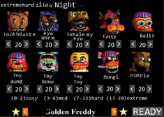 My fab custom night XD