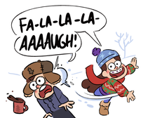 Dipper: ITS SUUU COLDDDD