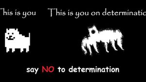 Say NO to determination