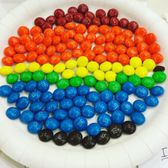 I made m&ms rainbow