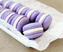 Purple macaroons OvO