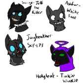 Silverfur : *looks at Hollyleaf* PFFTT