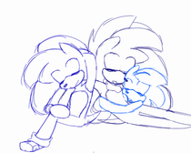 Sleepy hedgehogs