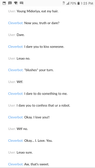 My conversation w cleverbot