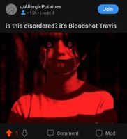 Bloodshot Travis