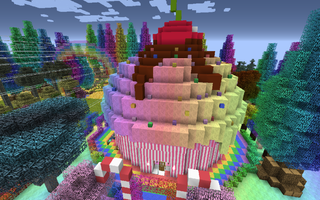 Minecraft...The Island Of Rainbows.