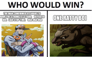 Who would win? (Part one)