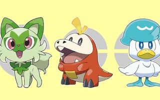 Which Ninth Generation Starter Pokemon?