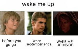 Wake me up...