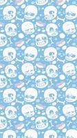 Which sans has the most weirdest background?