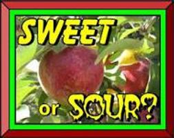 Sweet foods or sour foods?