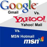 Hotmail or Gmail or Yahoo