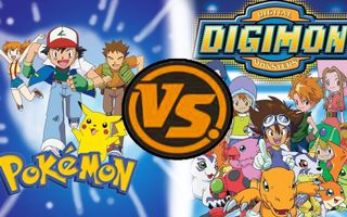 Pokemon vs digimon! (1)