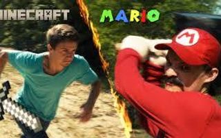 Minecraft Vs Mario