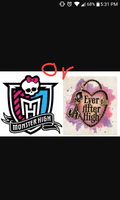 EA or MH? Ever After or Monster High.