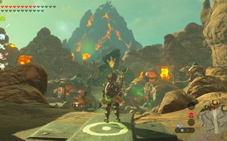 What was the first town you found in zelda: Breath of the Wild?