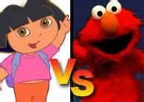 which is scarier? Dora or Elmo which is scarier? Dora or Elmo