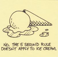 Do you believe in the 5 second rule?