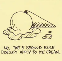 Do you believe in the 5 second rule? Do you believe in the 5 second rule?