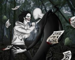 Who would win in a fight:  Slenderman or Jeff the Killer?