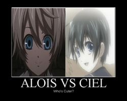 Which is cuter young Ciel or young Alois?