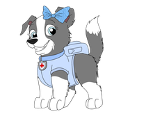 which paw patrol pup do you ship with Wave?