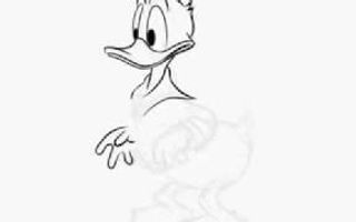 How to draw Disney characters - tutorial #1