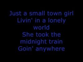 Journey - Don't Stop Believin' (Small Town Girl) w/lyrics