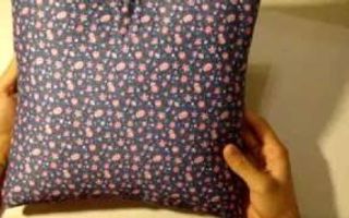 How to Make an Envelope Pillow Cover