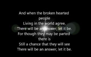 The Beatles - Let It Be Lyrics