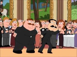 Family Guy - Peter And Quagmire dancing