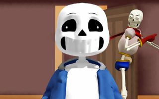 [MMD] sans won't pick his socks up