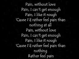 Three Days Grace[Pain] Lyrics