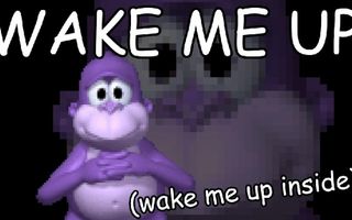 Bonzi Buddy sings WAKE ME UP (midi) (RIP HARAMBE)