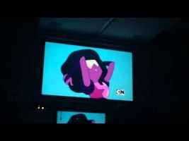 Steven Universe SDCC - Sardonyx Pearl & Garnet Gem Fusion (Clip)