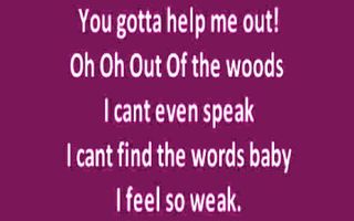 Taylor Swift Out Of The Woods Lyrics