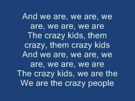 Ke$ha - Crazy Kids (Clean With On-Screen Lyrics)